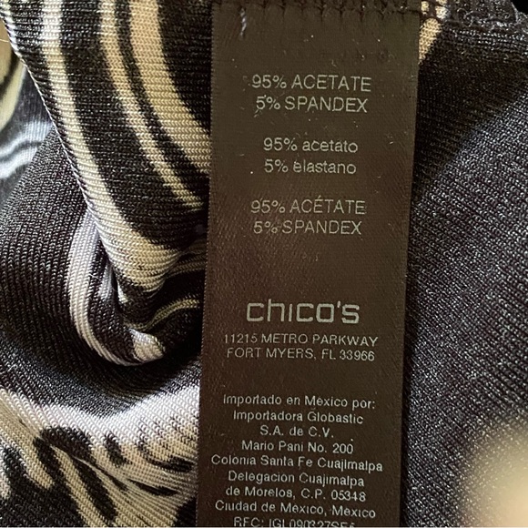 Travelers by Chico's Women's Seashell‎ Print Maxi Dress Size L - Picture 7 of 7